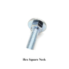 Carbon Steel DIN603 Galvanized Large Flat Head Square Neck Carriage Bolts