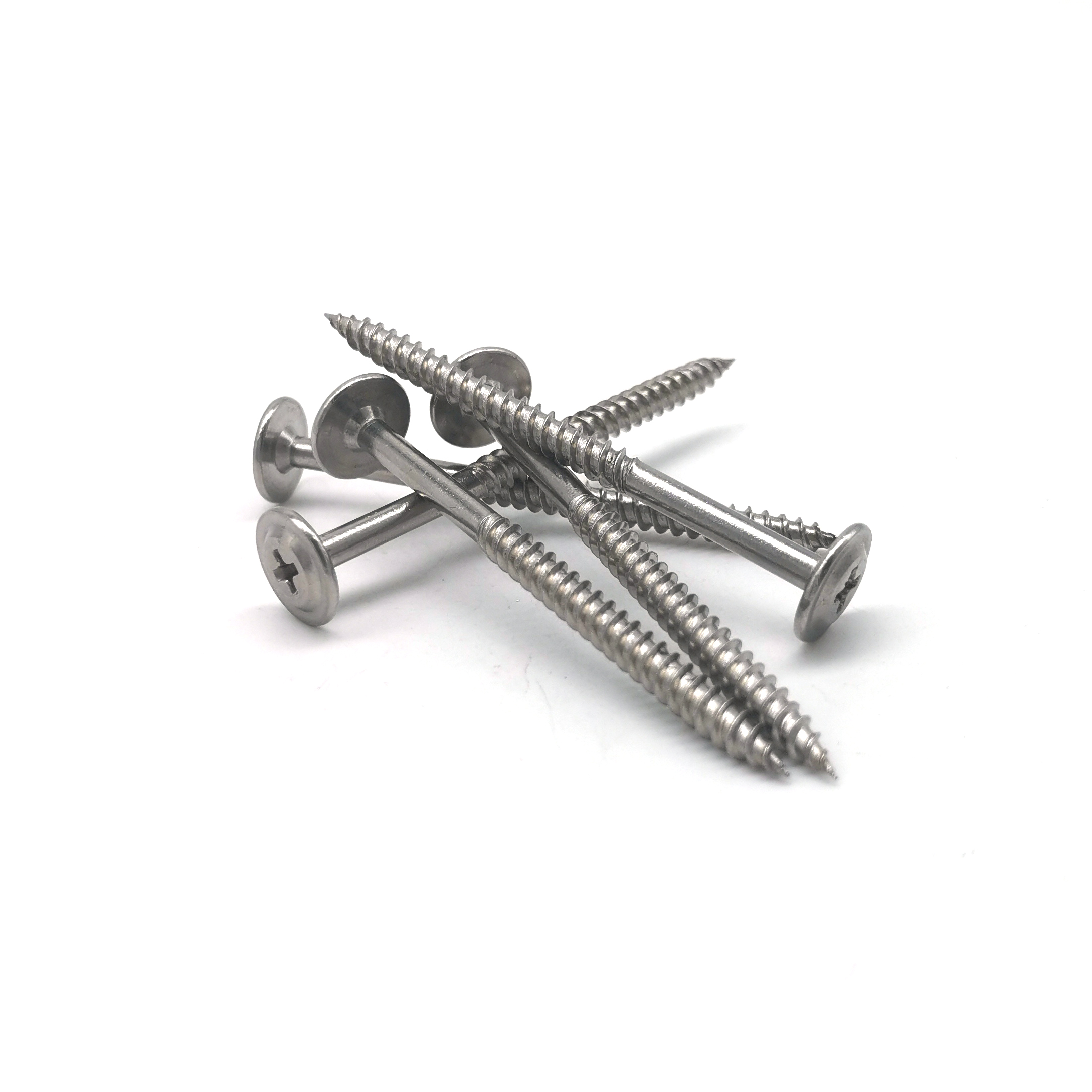 steel phillips screws round head bolts self-attack screw pan head black  M4.2 