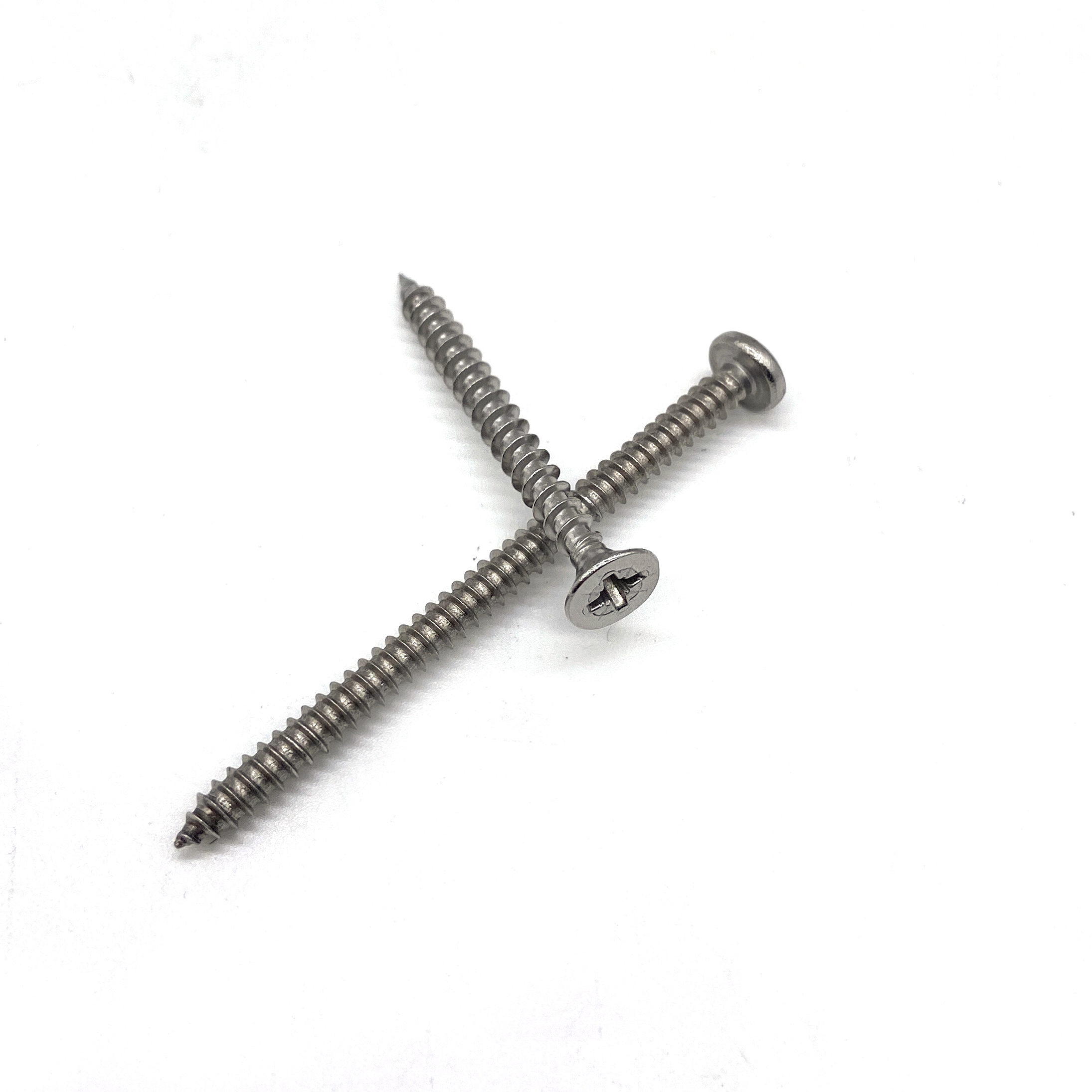 SS316 Stainless Steel SS304 Concrete Fixings Button Pan Head Wood Self Tapping Screw 