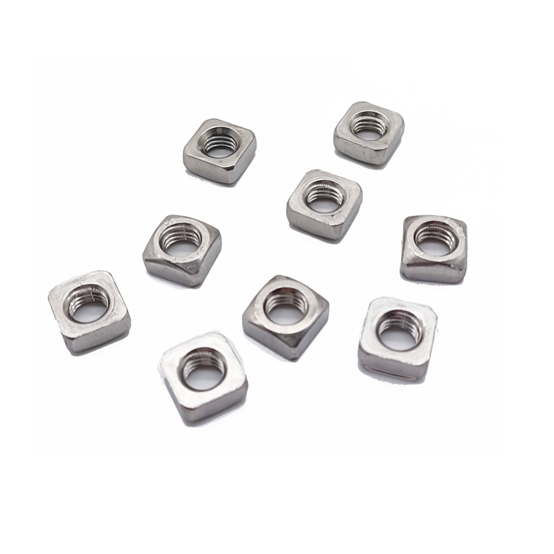 Factory Price Stainless Steel DIN557 M3 M4 M5 Square Nut 
