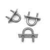 Stainless Steel 304 316 U Type Bolt with Plate Steel 