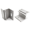 Roof Solar Panel Mounting System Metal Roofing Edge End Z Clamp