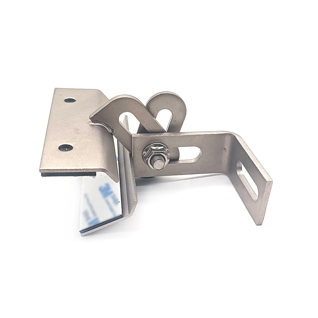 SS304 PV Solar Roof Panel Module Bracket Stainless Steel Clamp