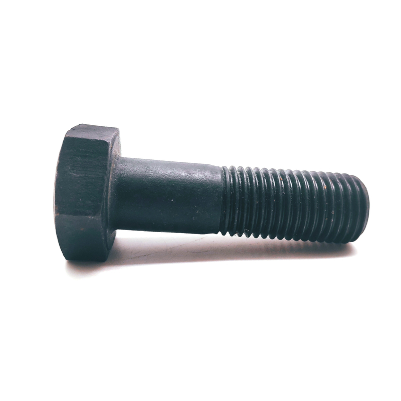Black Zinc Plated Gr4.8 DIN931 Hex Head Bolts 
