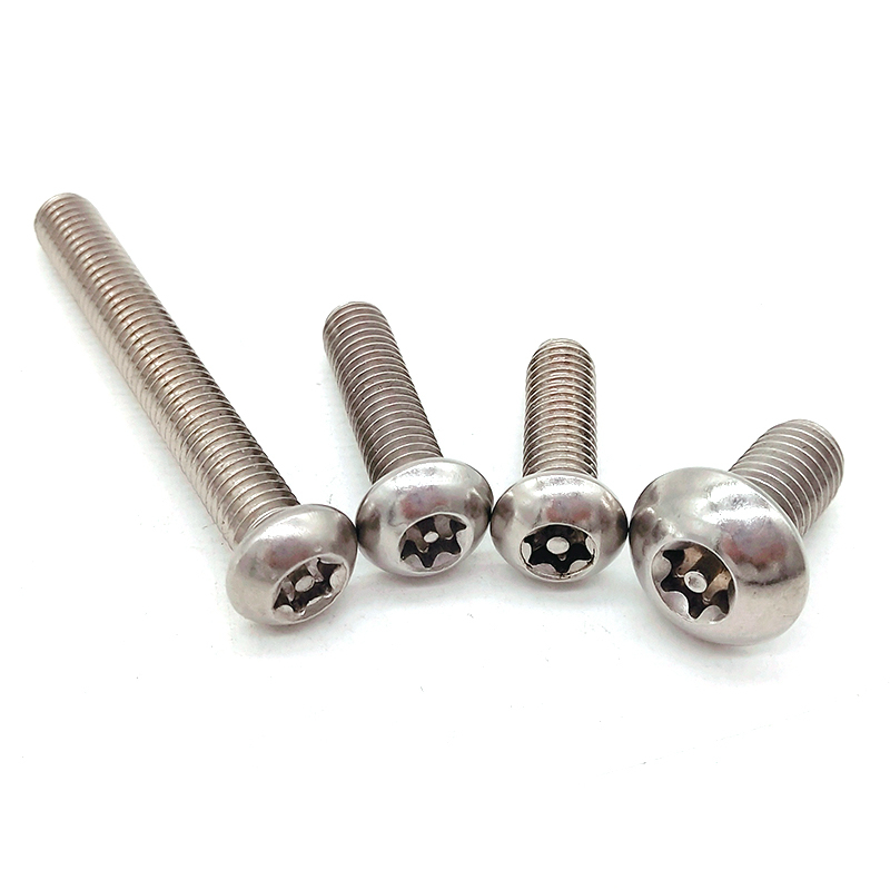 SS304 All Size Torx Round Button Head Machine Screw ASME/ANSI B18.6.3