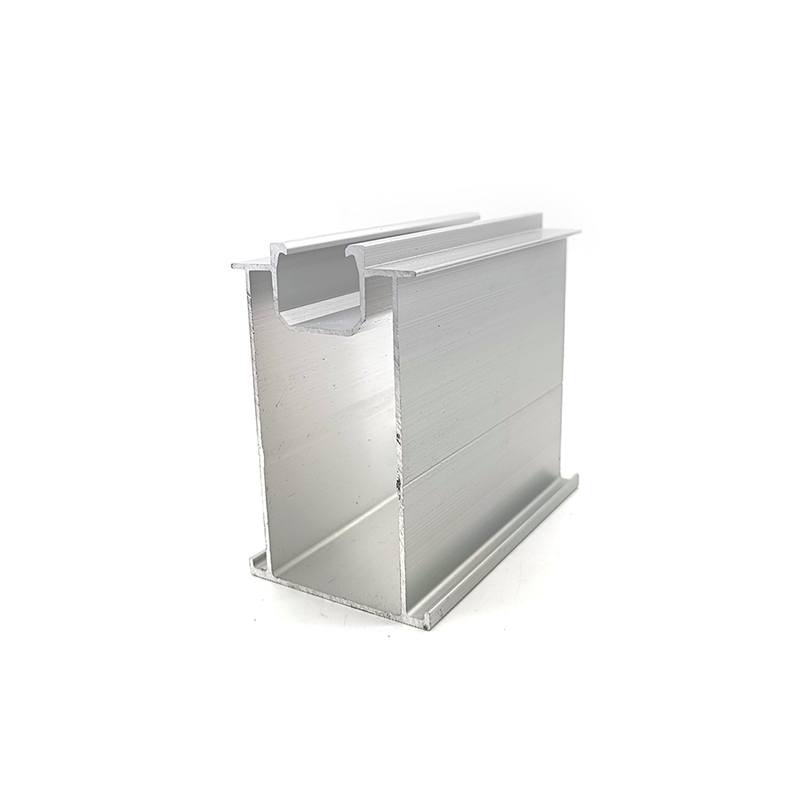 Chinese Customized AL6005 Short Aluminum Extrusion Profiles for Solar Mounting System