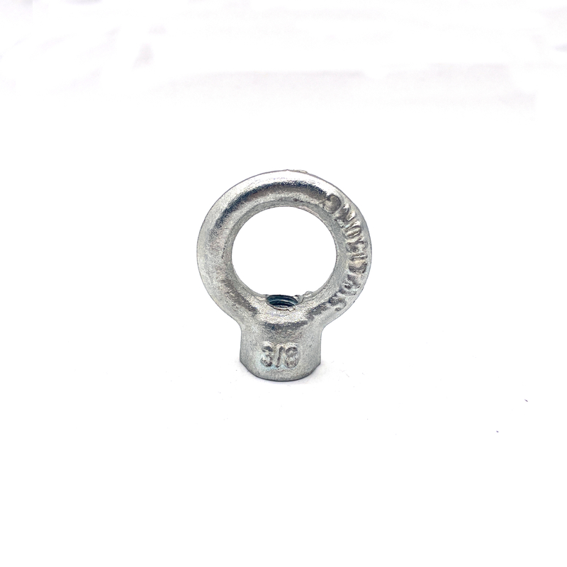 DIN582 Carbon Steel M3 M4 M5 M6 M8 Forged Round Ring Shape Lifting Eye Nuts
