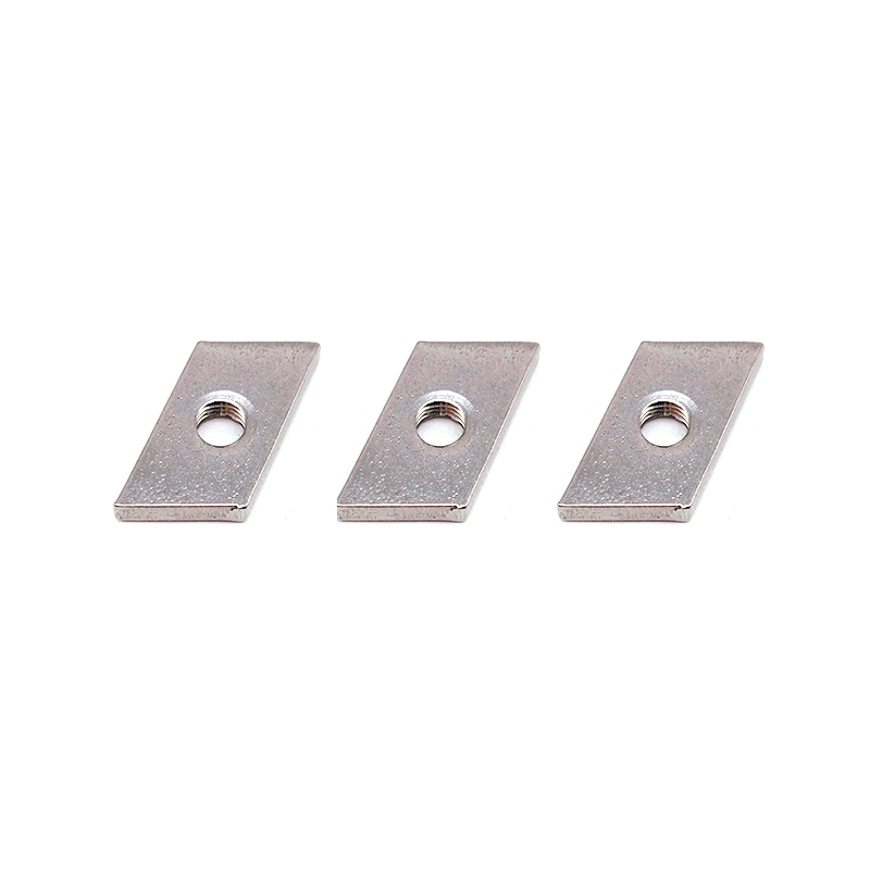 Customized Stainless Steel SS201 SS304 Stamping Rectangular Square Diamond Nut