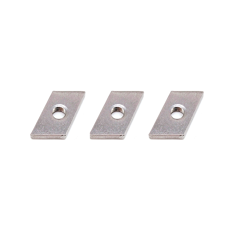Customized Stainless Steel SS201 SS304 Stamping Rectangular Square Diamond Nut