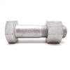 Carbon Steel Hot-dip Galvanizing Half-thread Heavy Hex Head Bolt And Nut