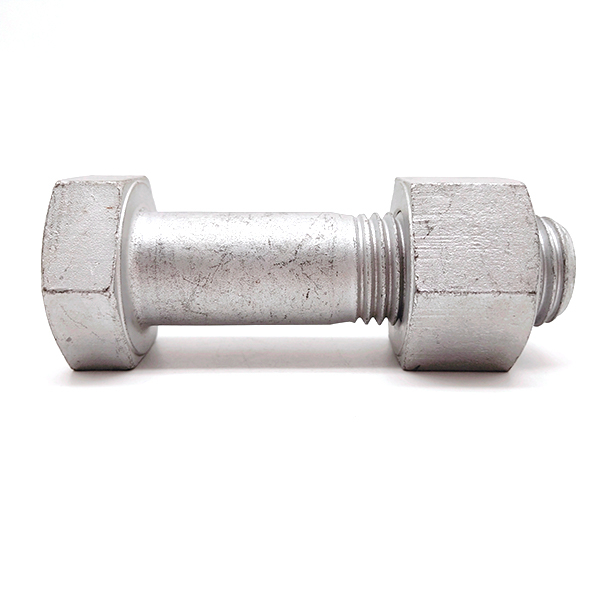 Carbon Steel Hot-dip Galvanizing Half-thread Heavy Hex Head Bolt And Nut