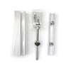 Solar Aluminum Panel Mounting Rail with Hanger Bolt And L Foot Clamp Brackets