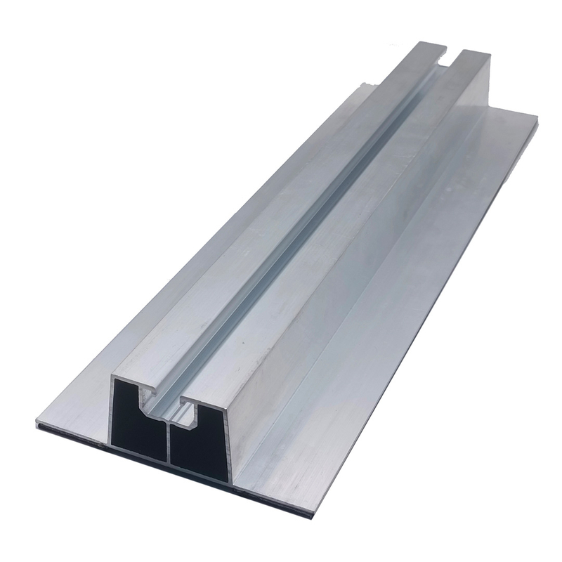 Hot Sales Photovoltaic AL6063 Solar Panel T Slot Aluminum Rail Profile