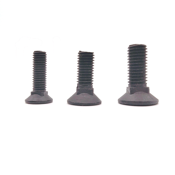 Carbon Steel Black Flat Head Square Neck Galvanized Short Carriage Bolt