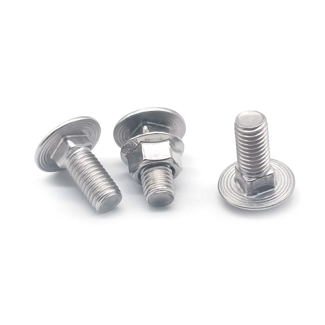 DIN603 Stainless Steel A4-70 SS316 Round Head Square Neck Carriage Bolts