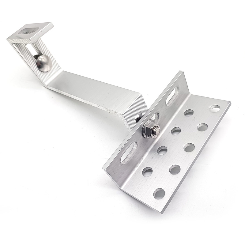 Aluminum Adjustable Solar Tile Roof Hook PV Panel Mounting Bracket Solar Roof Hook Mounting System