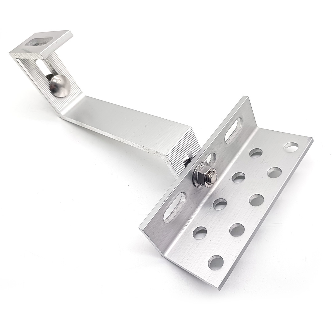 Aluminum Adjustable Solar Tile Roof Hook PV Panel Mounting Bracket Solar Roof Hook Mounting System
