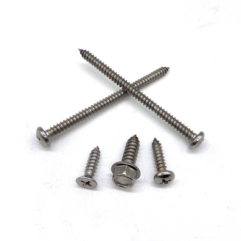 Fastener Machine Screw Pan/Countersunk Head Depot Stainless Steel Post Self Tapping Screw