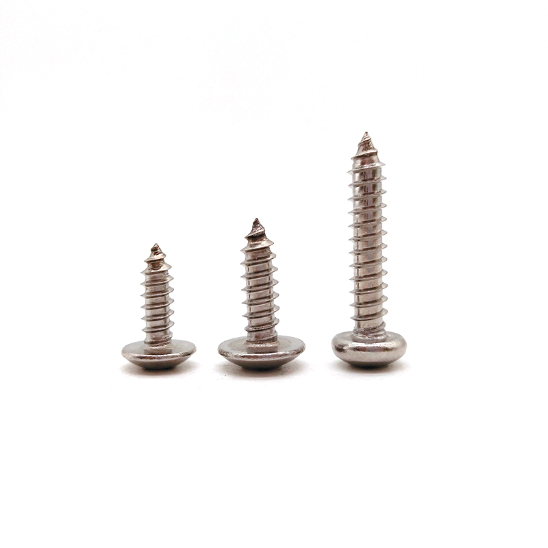 High Quality Stainless Steel 304 316 Flat Head Self Tapping Screws