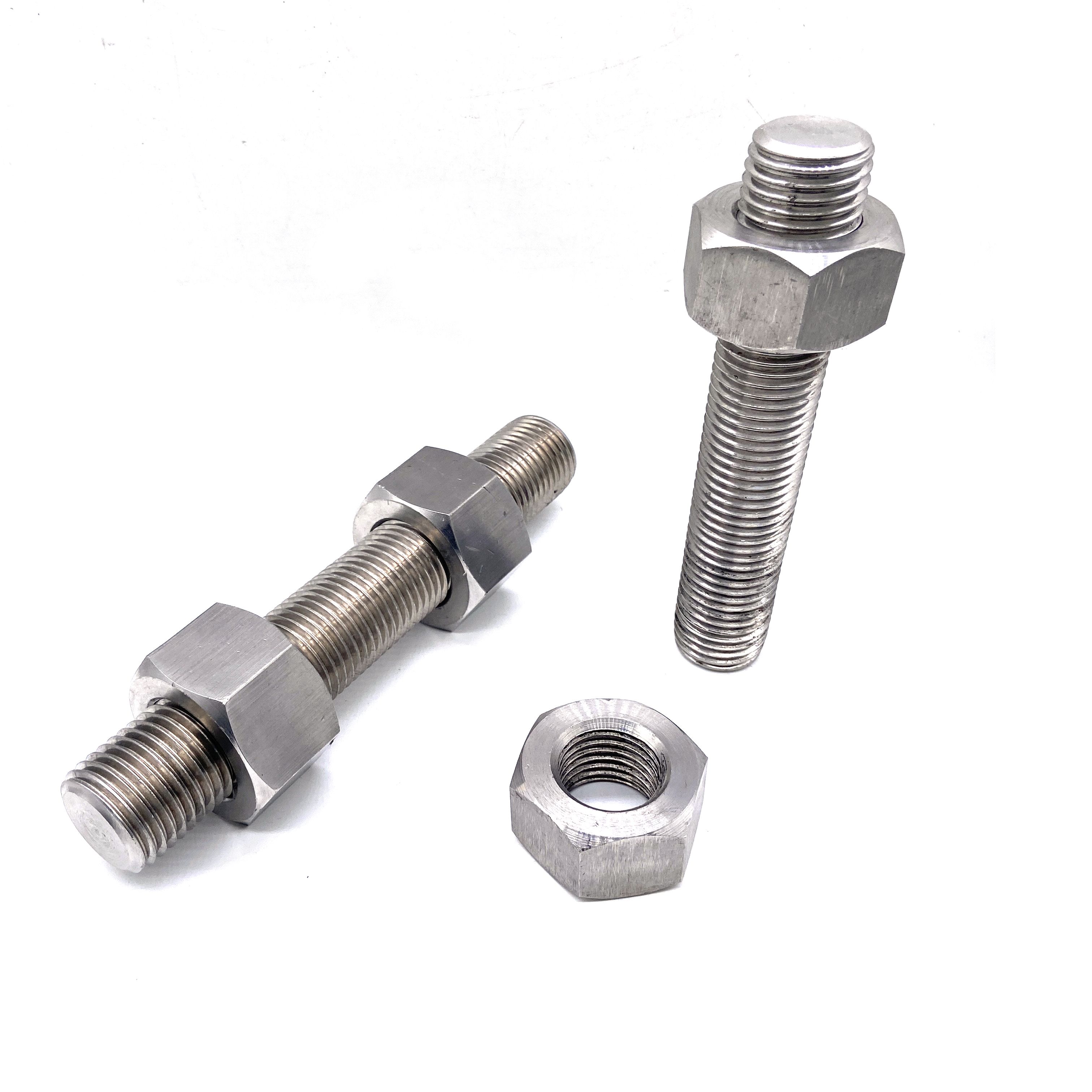 304 316 Stainless Steel DIN 975 DIN976 Stud Bolts Thread Rod