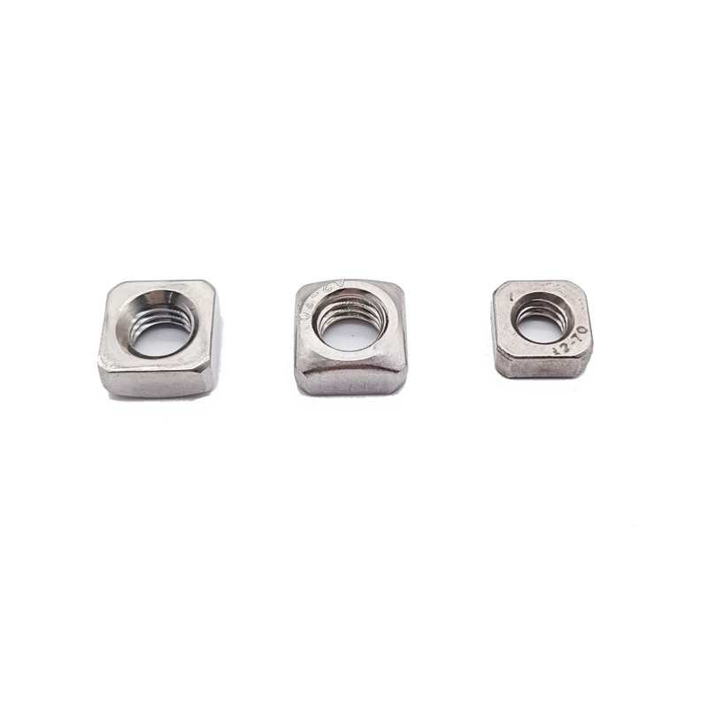 Factory Price Stainless Steel DIN557 M3 M4 M5 Square Nut 