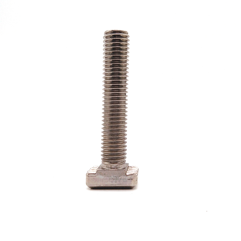 M12 Stainless Steel Rhomboid Head T Bolt With Antiskid Teeth for Curtain Wall