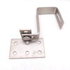 Stainless steel A2 A4 solar roof hook parts for solar energy system