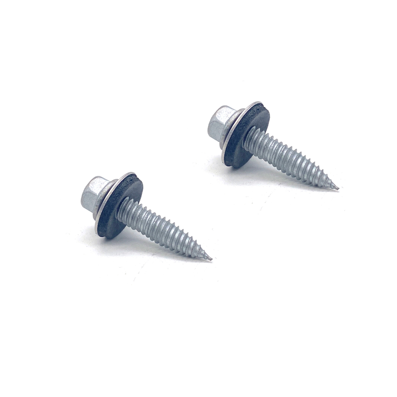  304+410 1022A+SCM435 Hex Flange Head Bi-metal Screw with EPDM Washer