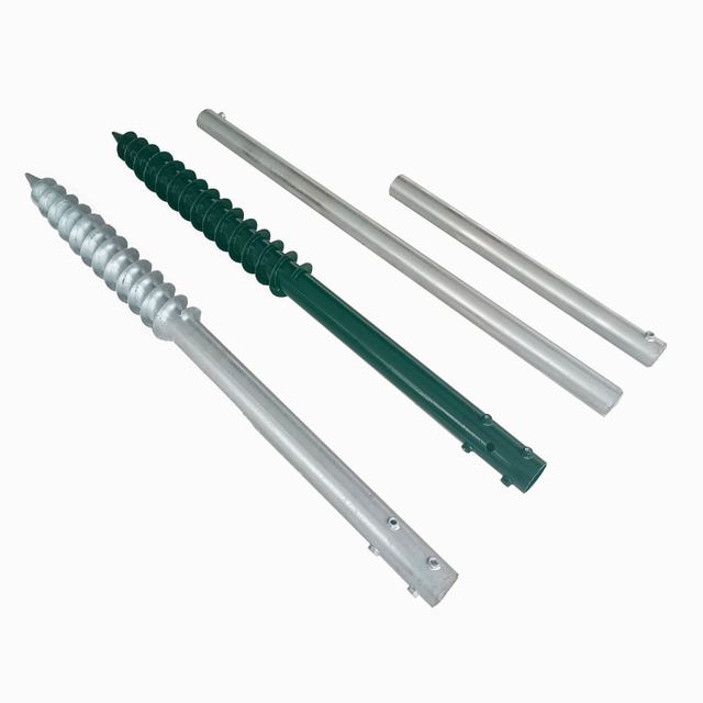 HDG Helical Piles Solar Energy System Ground Screw Anchors Ground Screw Pile