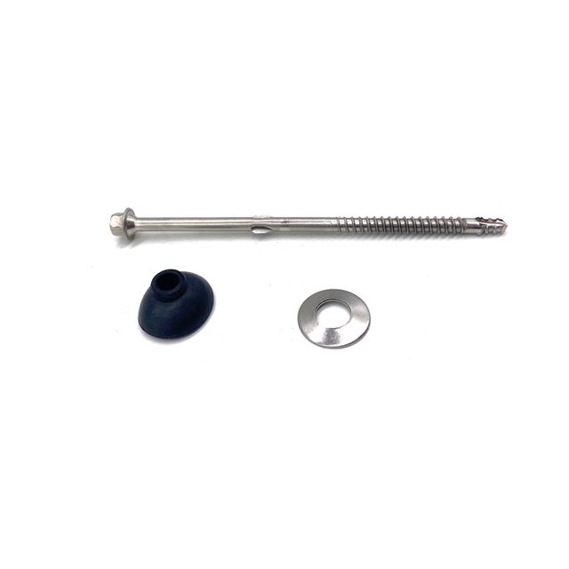 Custom SS304 SS316 Self Drilling Screw Roofing Bi-Metal Screw with Washer