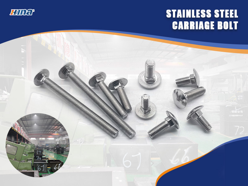Stainless Steel Carriage Bolt: Durable And Secure Fastener for Structural Applications