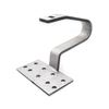 Chinese Customized Stainless Steel Solar Brackets Roof Hook for Solar Panel Mounting 