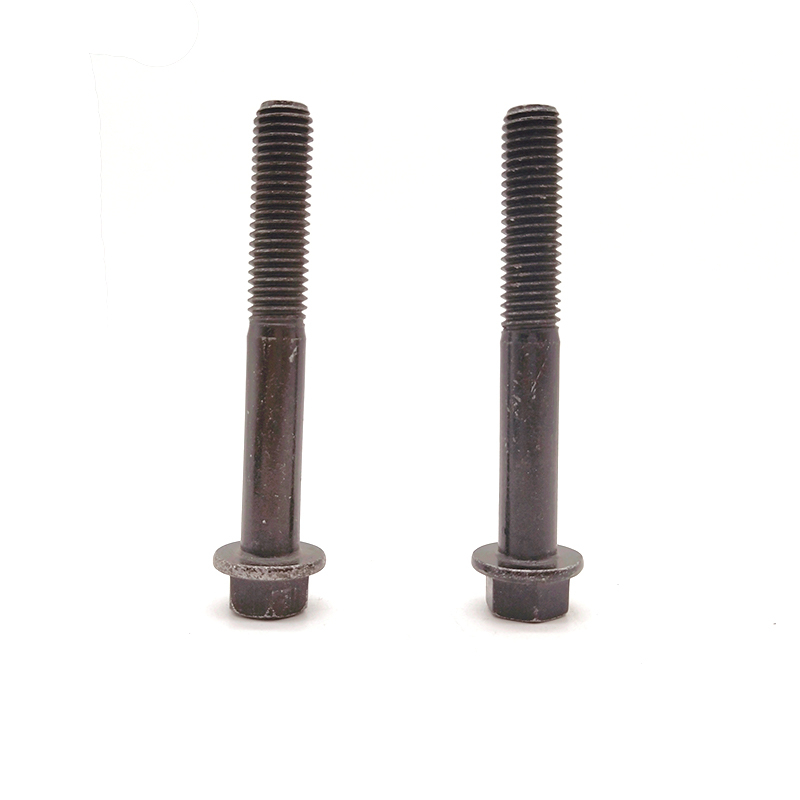  Carbon Steel Black Grade8.8 DIN6922 Hexagon Flange Bolt