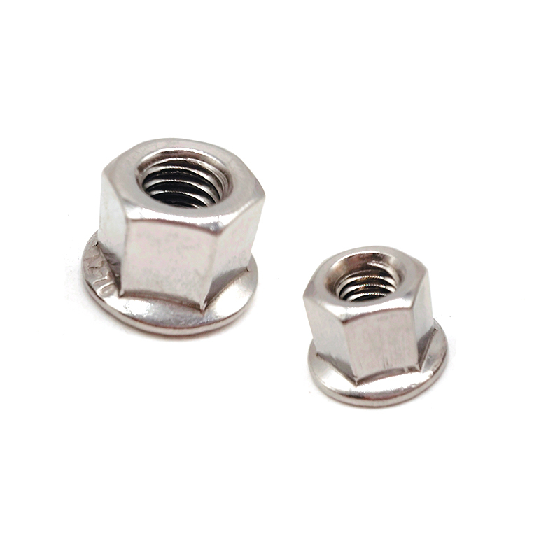 DIN6331 Stainless Steel SS304 SS316 Thick Hexagon Collar Flange Nuts