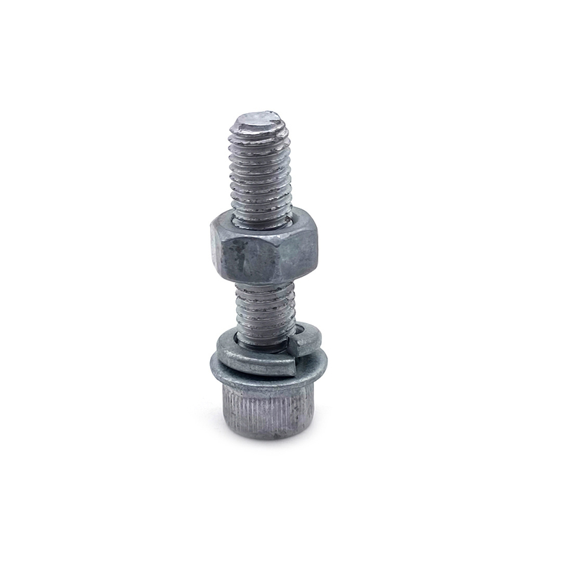 Carbon Steel A2 A4 DIN912 Hex Socket Cap Allen Bolt with Knurling 