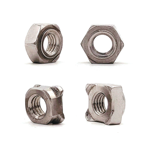 High Quality Custom Stainless Steel DIN928B A2-70 SS304 316 Square Weld Nuts