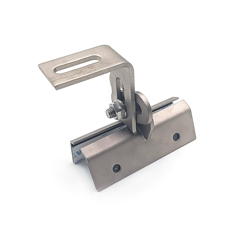 SS304 PV Solar Roof Panel Module Bracket Stainless Steel Clamp