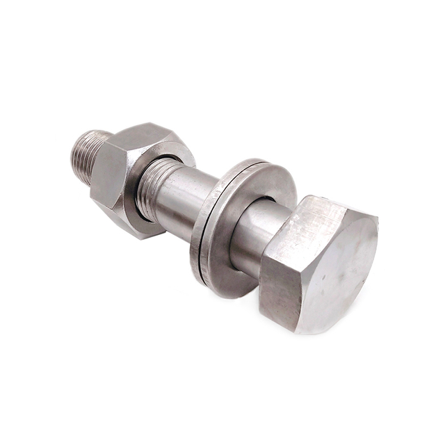 Stainless Steel ANSI/ASME A490M Half-thread Heavy Hexagon Bolt with Nut