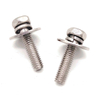 Factory Stainless Steel Cross Hex Head Recessed Machine Screw with Washer Combination Screw