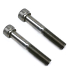 Stainless Steel Hexagon Socket Head Half Thread Machine Cap Screws with Knurled
