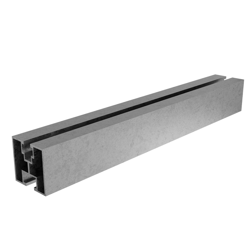 Customized Industrial 4040 Anodized Aluminum Extrusion Profile for Solar Mounting 
