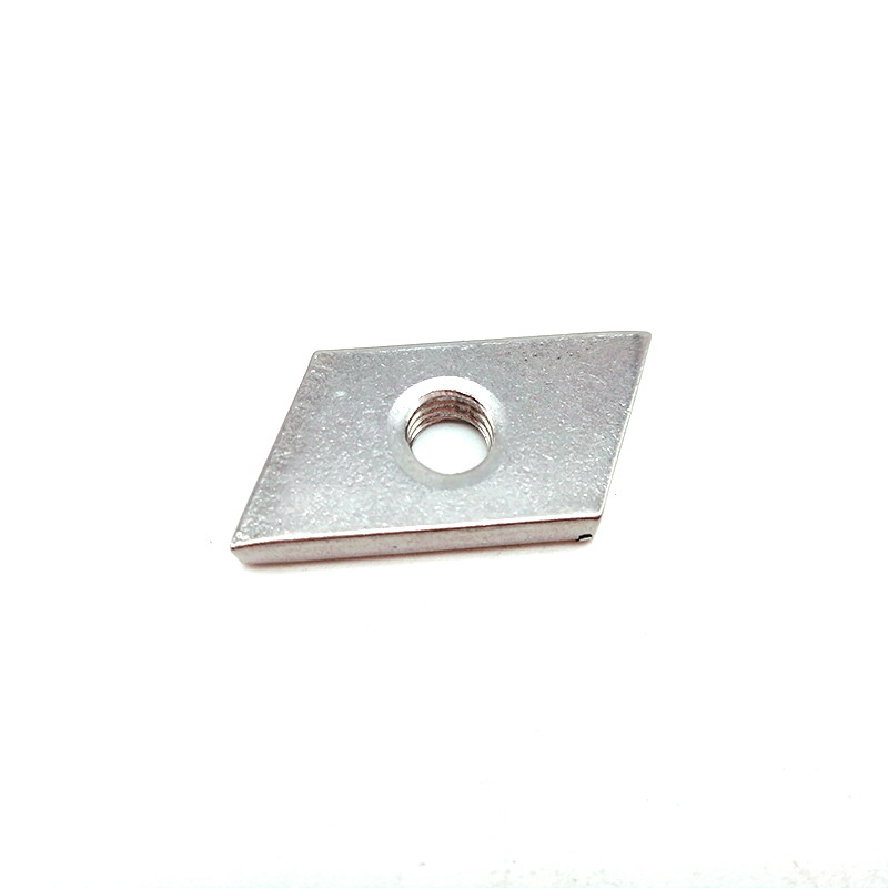 Customized Stainless Steel SS201 SS304 Stamping Rectangular Square Diamond Nut