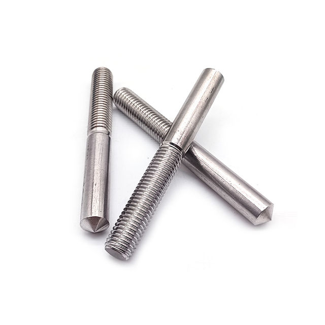 China Stainless Steel Customized Half Threaded Rod Stud Bolts