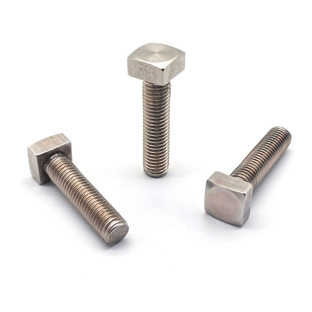 Stainless Steel Full-thread Square Head Bolts