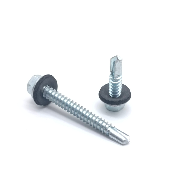 Stainless Steel 304+410 Compound Hex Head Composite Self Drilling Bi-Metallic Screw