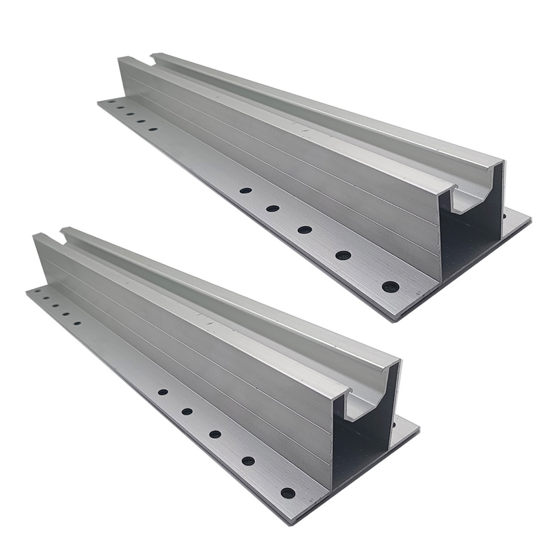 AL6005/AL6063 T Slot Aluminium Extrusion Solar Panel Mounting Rails