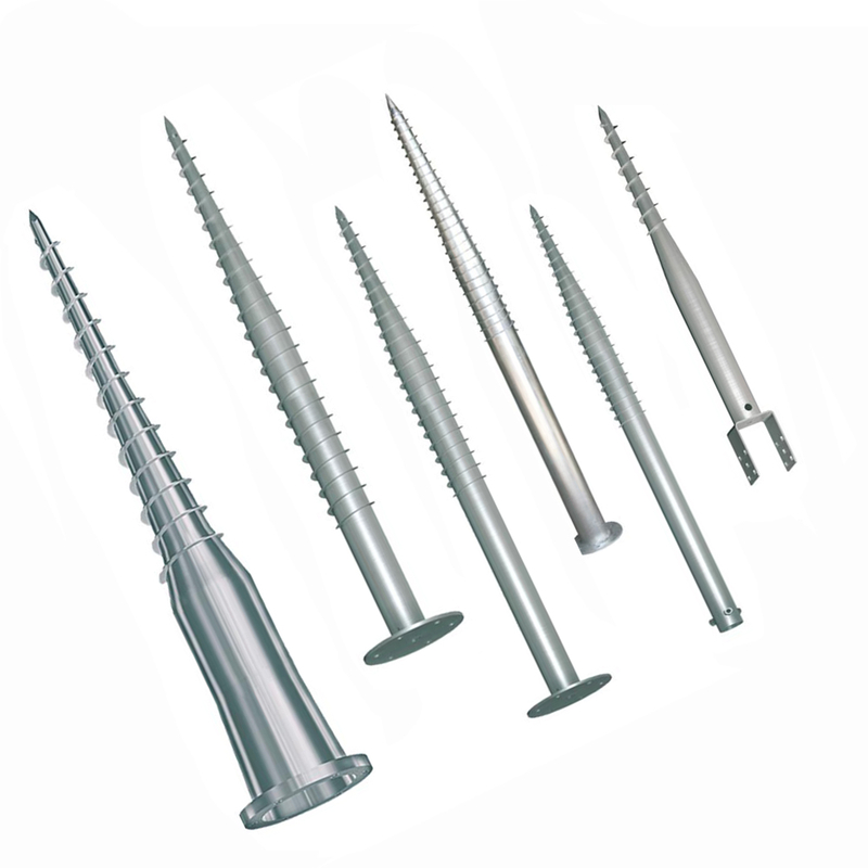 550/730/865mm U-Shaped Series Anchors Ground Piles Screw 