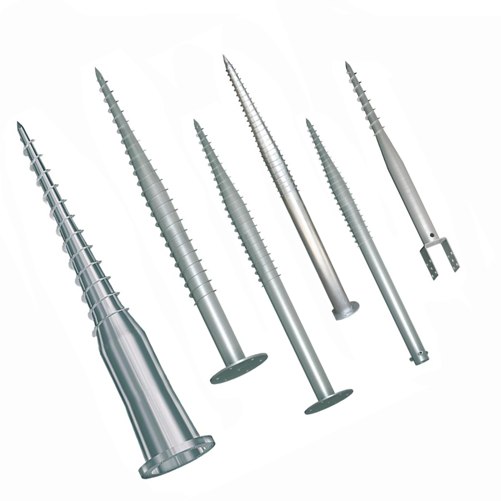 550/730/865mm U-Shaped Series Anchors Ground Piles Screw 