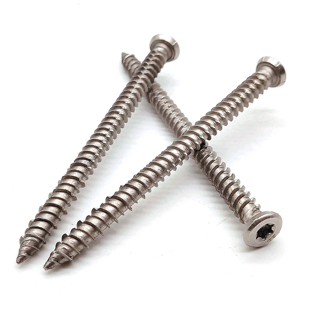 Wholesale Supplier Stainless Steel Undercut Oval Countersunk Head Self Tapping Screw