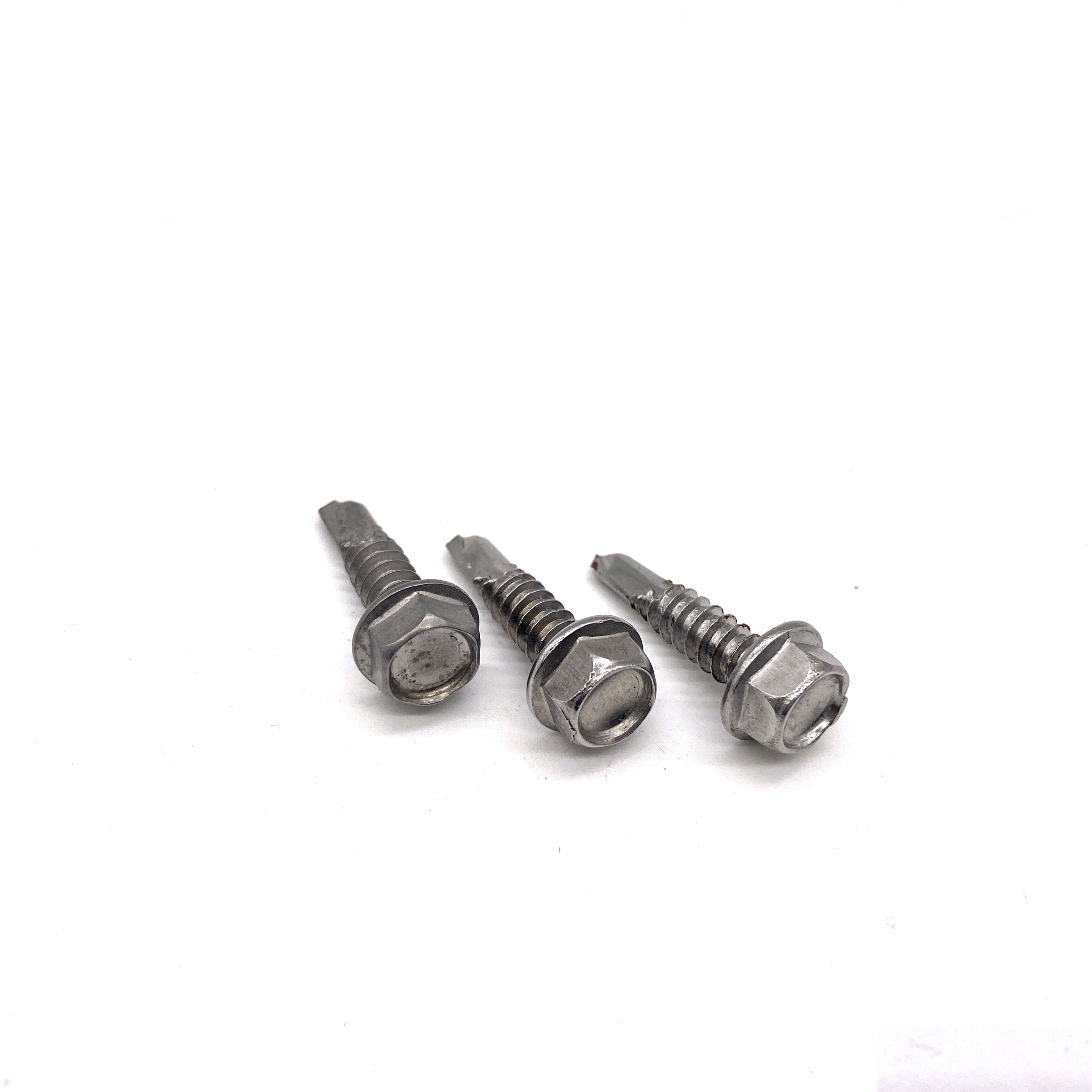 DIN7504K Stainless Steel A2-70 Flange Hexagon Head Collar Self Drilling Screws